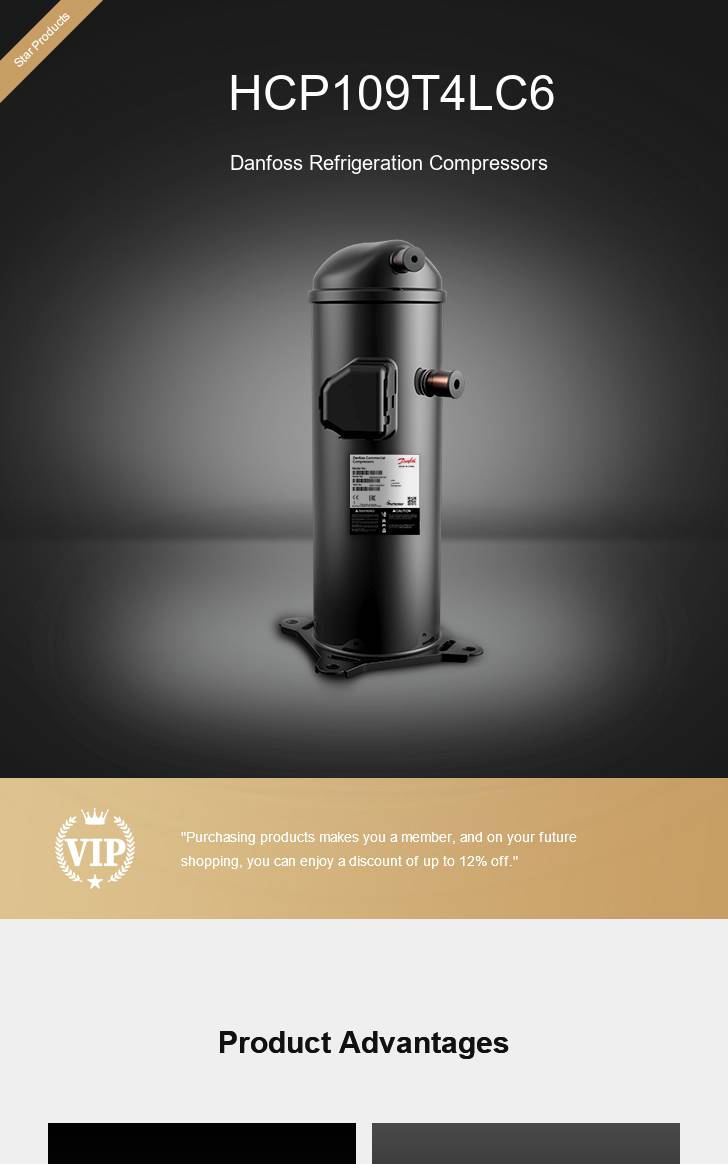 Danfoss Compressor HCP109T4LC6, technical parameters pdf, structure diagram